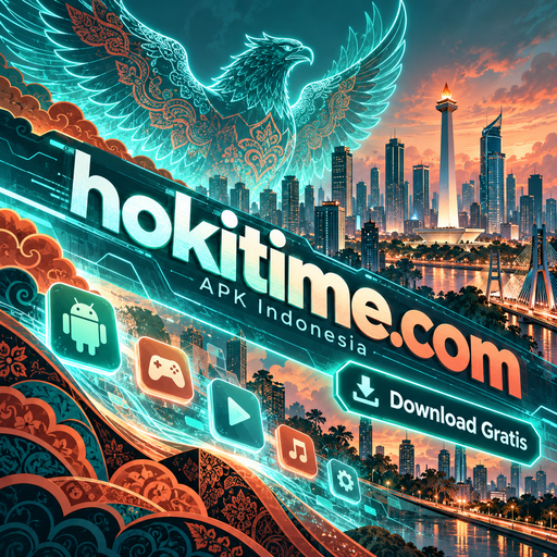 Ilustrasi informasi aplikasi hokitime